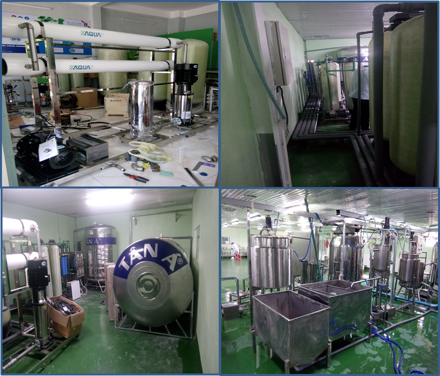 Hệ thống xử lý nước RO - DI cho nghành sản xuất hóa chất, xi mạ