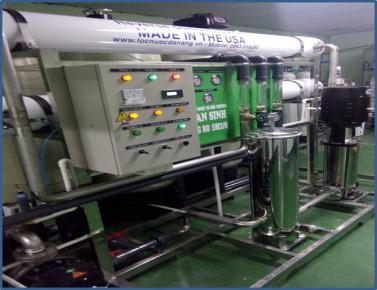 Hệ thống xử lý nước RO - DI công suất 5m3/h